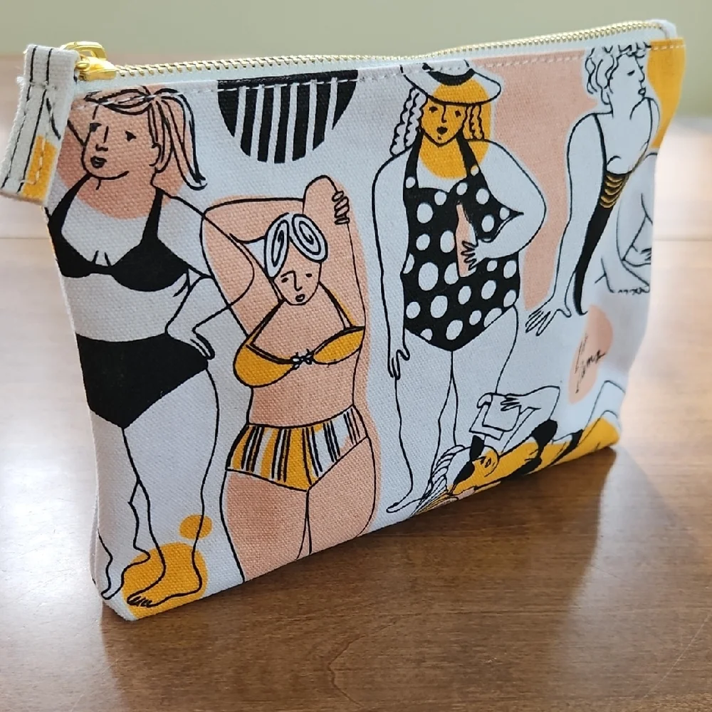 Emily McDowell “Lady Items” Zippered Pouch